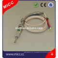 MICC Precision 100 Ohm Class A DIN Platinum Elements bayoneta Estiradores RTD con conexión de compresión